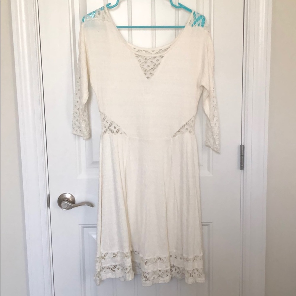 Free people to the point fit and flare dress